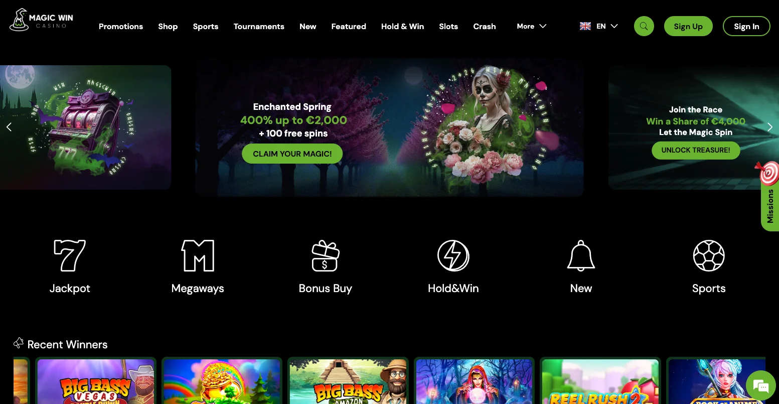 Magic Win Casino Review